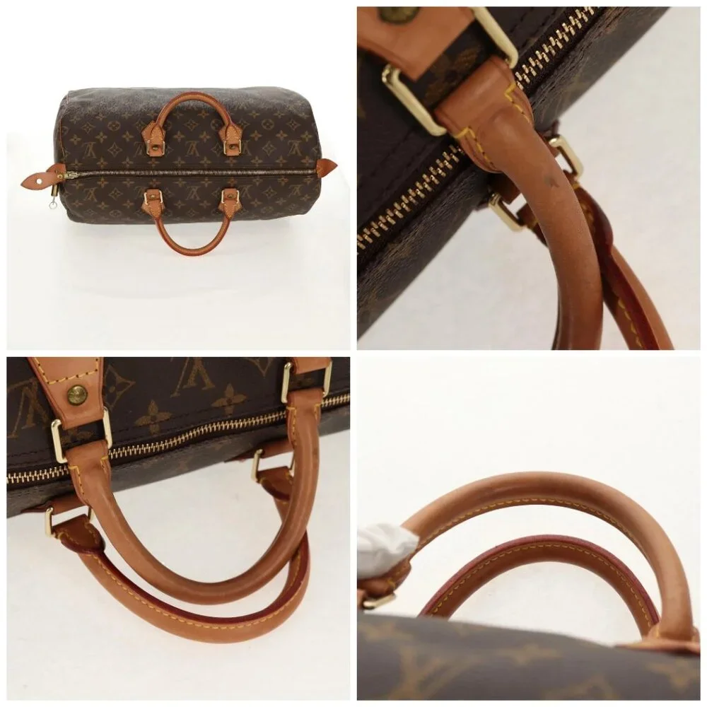 LOUIS VUITTON Monogram Speedy 40 Hand Bag - Picture 15 of 16